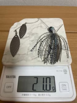 D Zone Spinnerbait Red Skirt Bait Burbless Used Fishing Lure - Thumbnail 6