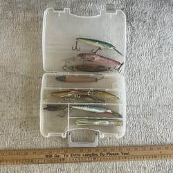 Saltwater Big Game Offshore Marlin, Maui, Wahoo, Dorado,Tuna Lures and Case - Thumbnail 1