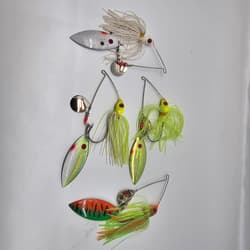 Strike King Redeye Special Spinnerbait Bass Pike Lure - Lot Of 4 - Thumbnail 1