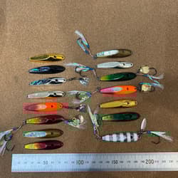 G-6 Gear Lab Micro Flip 60g Tungsten Jig Set for Blue Fish & Offshine - Used - Thumbnail 1