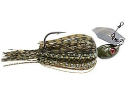 Project Z Chatterbait Spinnerbaits, Dark Green Pumpkin, 1/2 oz - Thumbnail 1