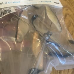 7” Umbrella Rig 4 Arm With 4” Shad (5)  Pearl Black New In Package McKala Fishin - Thumbnail 8