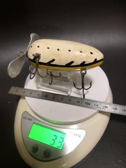 Jim Donnelly Topwater Lure, Wooden Lure, Rare Item - Thumbnail 7