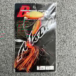 D-ZONE Spinnerbait 1/2oz Set of 4 in 3 Colors Used, Black/Dynamite/DaiGā - Thumbnail 3