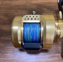 Shimano Calcutta Conquest MD 300g Baitcasting Reel Used with Handle, PE3 200m - Thumbnail 2