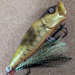 Megabass PopX ⑨ Topwater Lures 4-Piece Set Limited Edition Snake and AB Series - Thumbnail 7