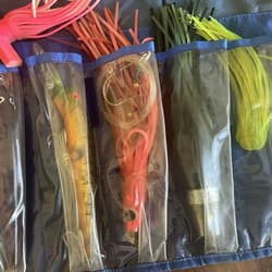 Saltwater Big Game Offshore Marlin, Maui, Wahoo, Dorado,Tuna Lures and Case - Thumbnail 7