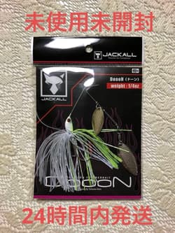 JACKALL DoN Chartback White 1/4oz Spinnerbait Unused Fishing Lure - Thumbnail 1