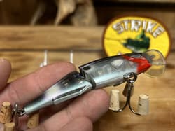 Vintage Strike King King Shad 4” Wake Bait Striper Bass Fishing Lure - Thumbnail 6