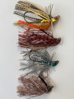 Fishing Lure deps Jackall spinnerbait jigs sold in bulk of 14 - Thumbnail 9
