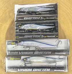Megabass (Lot Of 4) Ito Vision 110 Jr. & 110 Suspending Jerkbaits, Free Shipping - Thumbnail 6