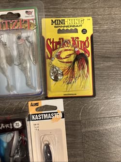 Fishing Lures Lot Of 13 Strike King Rebel Rooster Tail Gitzit Berkley Crankbait - Thumbnail 4