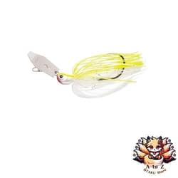 NEW Evergreen ChatterBait Jack Hammer TG 1/2oz #02 White Chart - Thumbnail 1