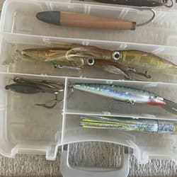 Saltwater Big Game Offshore Marlin, Maui, Wahoo, Dorado,Tuna Lures and Case - Thumbnail 3