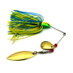 5pcs 16.3g Spinnerbaits Blade Bait Rubber Skirt Buzzbait Fishing Lures Spoon - Thumbnail 3