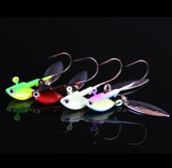 8PCS Jig Head Fishing Hooks Spinner Metal Jigging Fishing Lures Ice Swimbait 14g - Thumbnail 2