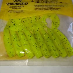 Gary Yamamoto 4 inch grub 3 pack - Thumbnail 7