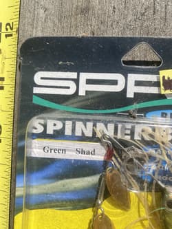 TUFF FIND VINTAGE SPRO 4 BLADE SPINNERBAIT FISHING LURES Discontinued NOS 3/8 OZ - Thumbnail 5