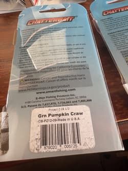 Z-Man Project Z Chatterbait 1/2 Oz - Lot of 12 - Thumbnail 2