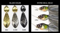 Gan Craft Killers Bait Mini II 1/2 Oz Spinnerbait 12G (8083) - Thumbnail 5