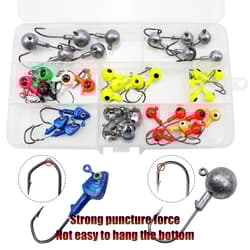 FREE FISHER 182pcs Fishing Soft Swimbaits Set,Fishing Jigs Aritificial Worms Kit - Thumbnail 5