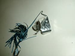 Unknown 3/4 oz. Titanium Wire Triple Wing Buzzbait Lure Buzzer Buzz - Used - Thumbnail 4