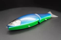 LIMITED Roman Made Negotiator from Japan Glide wood swimbait rare lure NIP HTF 9 - Thumbnail 4