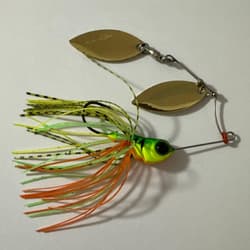 Evergreen D-ZONE Fly Spinnerbait 50mm 9.7g Hard Lure for Bass Fishing, Used - Thumbnail 4