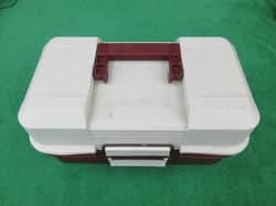 Woodstream Tackle Box w/ Fishing Supplies Lures Bait Hooks Strike King Heddon - Thumbnail 5