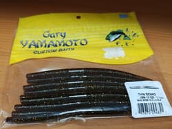 Gary Yamamoto 5" Slim Senko THIN Senko Worm Cut Tail Worm - Thumbnail 4