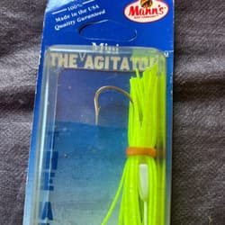Mini The Agitator 1/8 oz Buzzbait Silver for Bass Fishing - Thumbnail 9