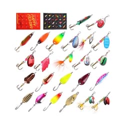 Spoon Lures Fishing Accessories Freshwater Saltwater Sinking Baits Spinnerbait - Thumbnail 1