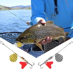 Fishing Spinner Bait Making Kit, 261pcs DIY Fishing Lure Making Kit Buzzbait ... - Thumbnail 5