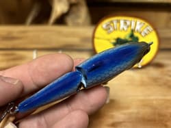 Vintage Strike King King Shad 4” Wake Bait Striper Bass Fishing Lure - Thumbnail 5