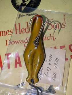Old Lure Heddon Little LUNGE Frog - Thumbnail 5