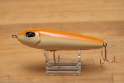 Abu Garcia Mild Water Plopper Pencil Bait Old Lure Used 80s Fishing Accessories - Thumbnail 2