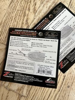 Z-Man Evergreen Jackhammer Chatterbait Morning Dawn 2 Lures FREE SHIPPING!! - Thumbnail 2