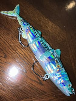 MACKEREL LURE LASER  The Original OC Swimbait 8-1/4 in. 2-3/4 oz. Medium - Thumbnail 13