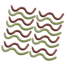 50 PCS Fishing Accessories Artificial Bait Worms Simulation Lures - Thumbnail 12