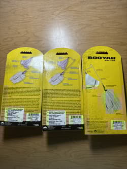 BOOYAH SQUELCHER 1/2oz In River Killer,white Chart, And silver White. - Thumbnail 3