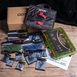 All-in-One Wacky Worm Fishing Kit: Soft Plastics, Tools & Storage - 279 Pieces - Thumbnail 4