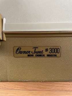 Heddon Balsa 50 and other topwater lures and Owner Trout #3000 Tackle Box Set - Thumbnail 16