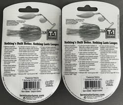 *Lot of 2* DISCONTINUED TERMINATOR T-1 TITANIUM 3/4 OZ SPINNERBAIT  - Thumbnail 2
