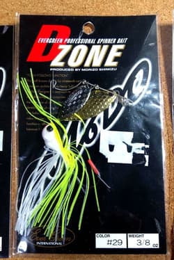 Evergreen D-Zone Spinnerbait Hard Lure Fishing Bait Set New - Thumbnail 3