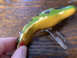 Shipping Included Old Heddon Rooney Frog Lure - Thumbnail 4