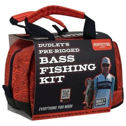 Perfection Lures Dudley's Pre-Rigged Bass Fishing Kit with Soft Plastics - Thumbnail 1