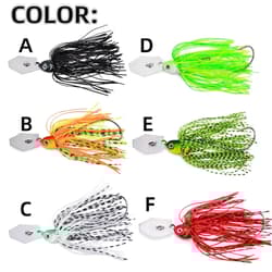 12pcs Weedless Chatterbait - Thumbnail 5