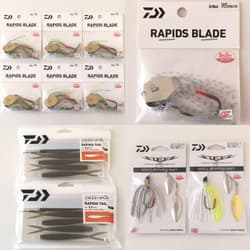 Bass fishing retirement set Daiwa lures worms chatterbait spinnerbait - Thumbnail 1