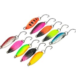 Fishing Accessories Hard Baits Sequined Fishing Spoon Lure Casting Spinner Baits - Thumbnail 4