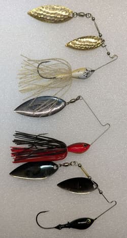 Evergreen SR Mini Spinnerbait 3-Piece Set, Used, Fishing Lure, Hard Bait - Thumbnail 5